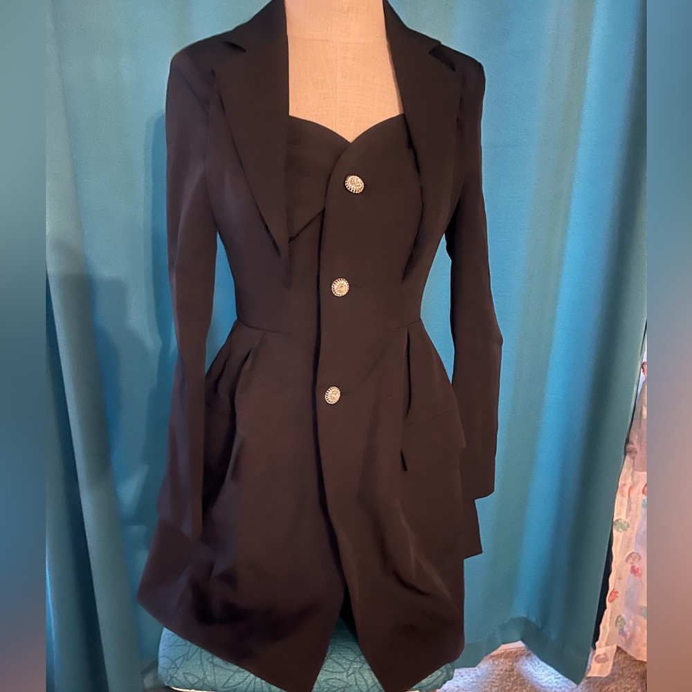 AmyEnjoyLife French retro dress, long sleeve, size XS